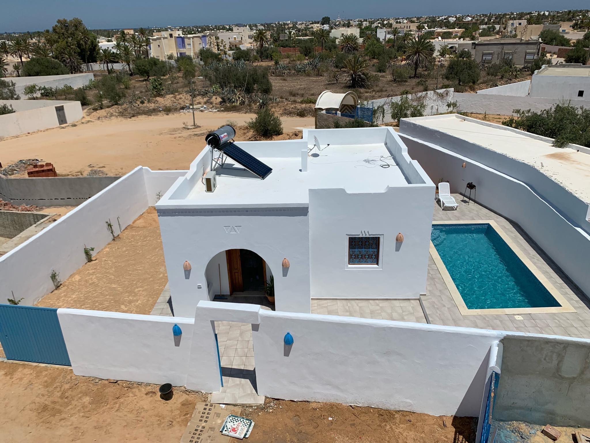 Maisonnette avec piscine pour location vacances Djerba